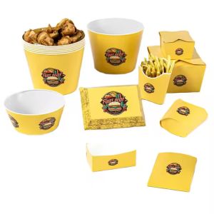 Wholesale Custom Printed Eco-Friendly Fast Food Packaging | Multi-Food
