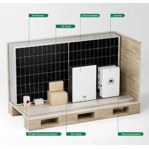 China All In One Off Grid  Solar Energy Storage System Hybrid Solar Panels System Complete Kit on sale