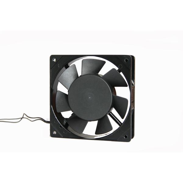 7 blades impeller 48V power axial cooling fan 120mm X 120mm X 25mm IP58 IP68 waterproof