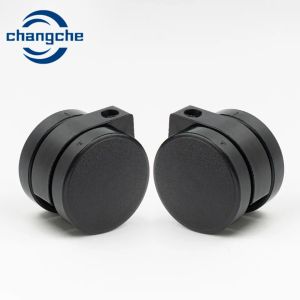 Black Office Chair Rollers 31mm Diameter at Office