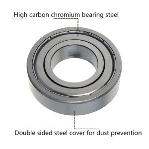 6200ZZ High Temperature Resistant and High Speed Bearings are Suitable for High