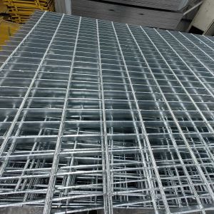 China 3mm Cross Bar Industrial Grating with 30mm Bearing Bar Pitch on sale