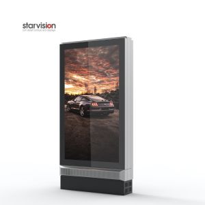 Single Sided 3840x2160 Outdoor Digital Advertising Display Screens 3000nits