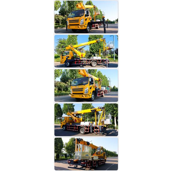 Factory Direct Sales Double Protection Bucket Truck Aerial Working Platform