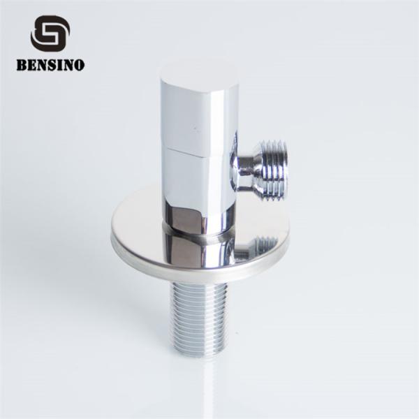 Bathroom 1/2 190g 0.8MPA Silver Angle Control Valve