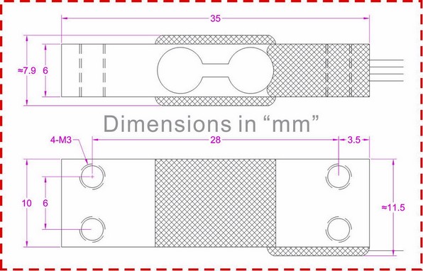 1lb load cell 2 lbs load sensor 5lbs weight sensor 10lb weight measurement