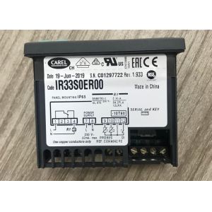 IR33SOER00 IR33FOSER00 Carel Temperature Controllers For Chiller Freezer Room