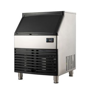 24Hrs LZ-150 Ice Cube Maker with 60KG Ice Storage Capacity and Low Energy Consumption