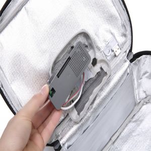 Sterilization 99% Travel Cosmetic Bags UVC LED Sterilizer Box 5V 2W