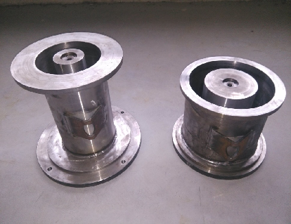 25mm - 250mm Insulation Thickness Sliding Pipe Support , Cold Insulation Pipe Supports, DN150(6 inch)*150