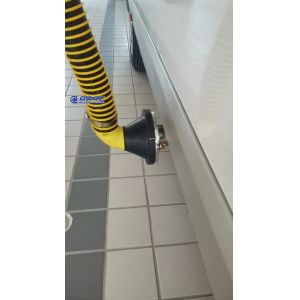 Fire Rescue Vehicles Exhaust Extraction With Magnetic Suction Nozzles