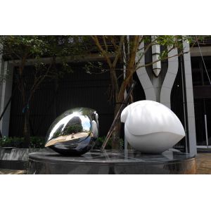 Art Decoration Stainless Steel Garden Sculptures Metal Outdoor Decoration