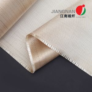 Satin Weave Woven Fiberglass Cloth 0.8mm Fireproof Fiberglass Fabric