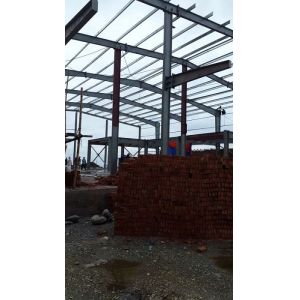 Epoxy Resin Paint Warehouse Steel Structure Prefabricated Recyclable