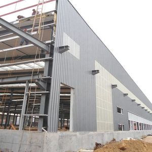 Earthquake Resistance Steel Structure Warehouse Construction H Section