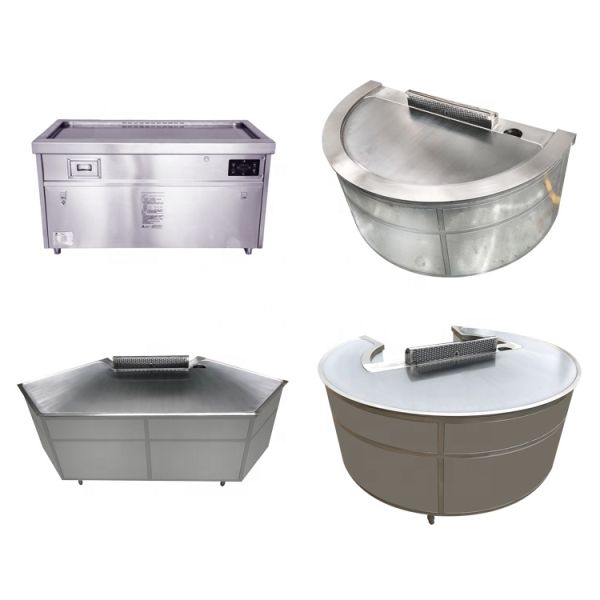 Freestanding 5KW Teppanyaki Grill Table with 1 Year Warranty for Restaurants and Hotels