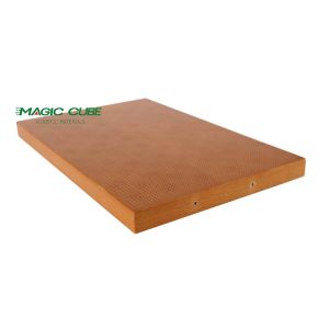 High Density Building Micro Perforated MDF Wall Panel Customized for Sound