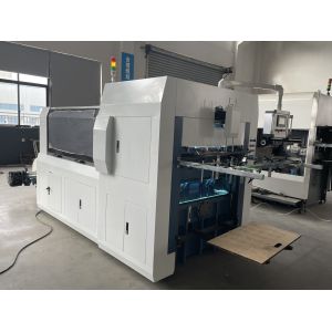 12KW Dia 1600MM Full Automatic Die Cutting And Creasing Machine