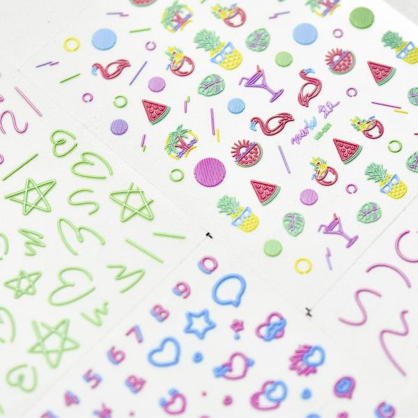 Nail art Charms Accessories colorful frosted 3d nail art bow Beauty nail Art Decorations