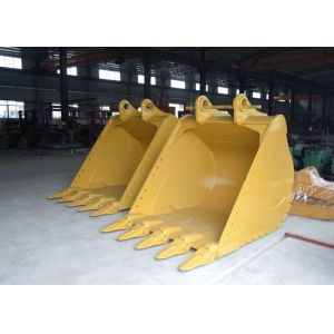Tilting CAT365 Excavator Rock Bucket Wear Resistance High Performance