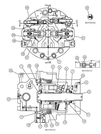 551-5111 5515111 Seal Excavator Spare Parts Fitting For 323 320 320 GC 318F L 326D2 L