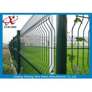 Pvc Coated Welded Wire Fence Panels Galvanized Mesh Fencing Powder Coated Fence