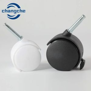 Black Office Chair Rollers 31mm Diameter at Office