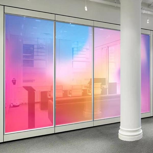 Buy Elegant Rectangular Custom Glass  Hollow Louver Glass Panels at wholesale prices