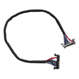 China Advanced Custom Electrical Cable Assemblies 450mm With Acetate Cloth on sale