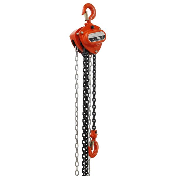 Buy Building Lifting Manual Chain Block 1T Capacity With Load Hook at wholesale prices