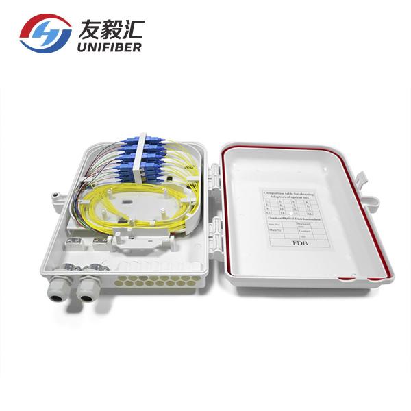 16 Ports ABS FTTH FTTX Fiber Optic Termination Box