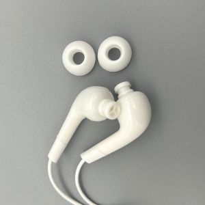 Lower Cost Headset Earphone with Eco-Friendly ABS PVC Material and Customized