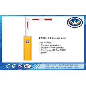 Waterproof 3 Tension Spring Barrier Gate High Speed Full Automatically