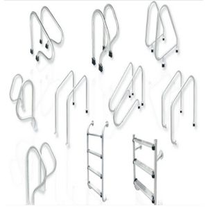 3 Steps 1.2mm 316 Stainless Steel Swimming Pool Ladder