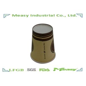 7.5 Ounce Single Wall Paper Drinking Cup , Coffee Take Away Cup