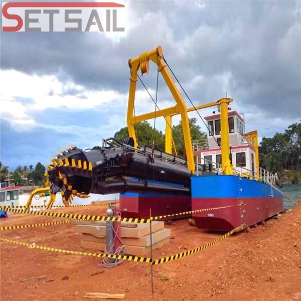 18 Inch Electric Power Sand Dredger with 54m Head and 582kw Auxiliary Engine