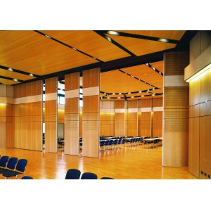 Movable Sound Insulation Vertical Operable Partition Wall For Restaurant