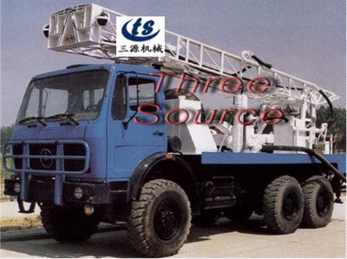 Buy Truck mounted drilling rig 300 meters at wholesale prices