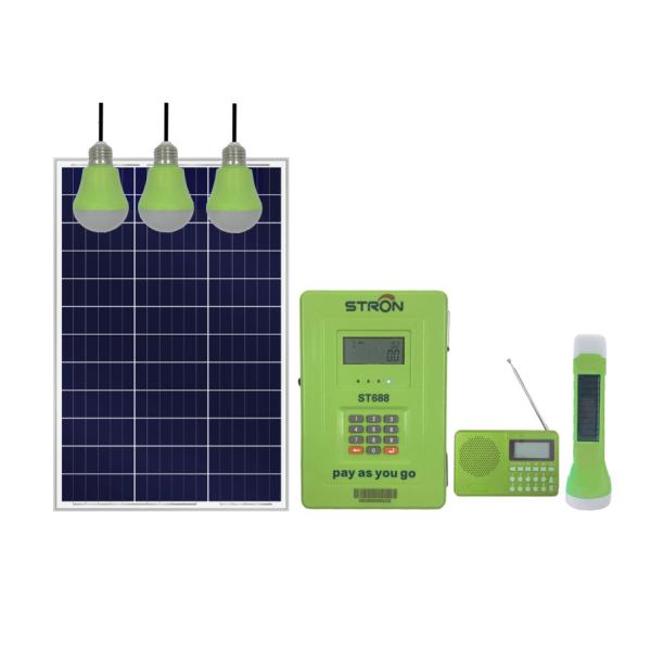 Buy 30W 60HZ Solar Home Lighting System With Solar Vending System at wholesale prices