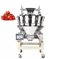 China Multi Function Tomato Fruits Weighing And Packing Machine With Multihead on sale China Multi Function Tomato Fruits Weighing And Packing Machine With Multihead on sale