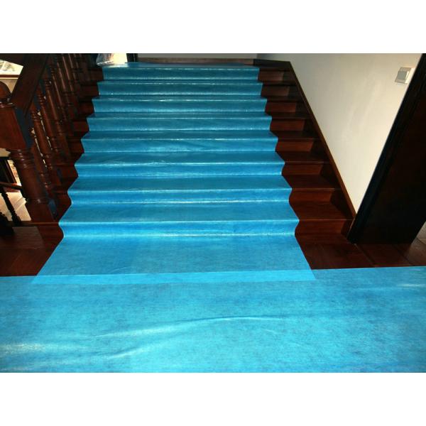 Buy Grey Reusable Floor Protection Painter Cover Fleece at wholesale prices