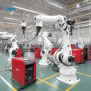 1.65 M Reach Welding Robot Controlled by Point To Point Control with 360 Max Speed ' Needs
