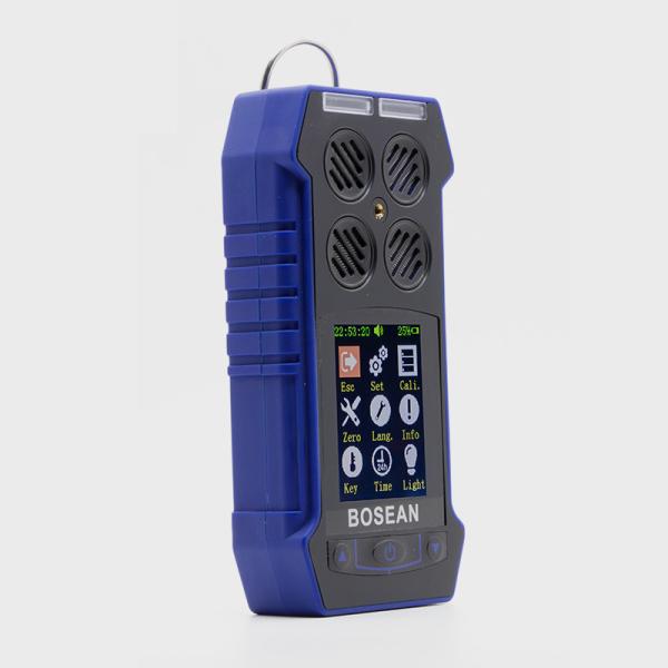 Buy Curve Display Portable 4 Gas Detectors , Combustible Gas Indicator CE Approved at wholesale prices