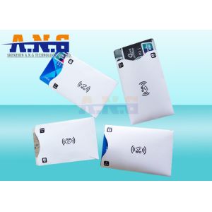 RFID blocking Aluminium sleeve / RFID sleeves prevent electronic pick-pocketing