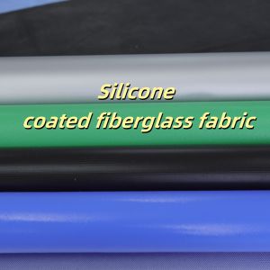Silicone Coated Fiberglass Fabric 400 g/sqm, 0.3mm Thickness