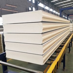 Outdoor Polyurethane Insulation Panel Fireproof Insulated Sandwich Roof Panels