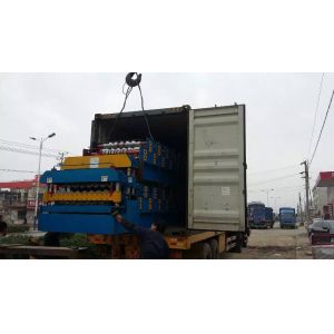 double layer machine for roofing