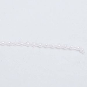 High Quality DIY Handmade ABS White Color Plastic Pearls Link MOT Beads