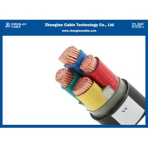 1kv LV Low Voltage Power Cable 4x25sqmm Cu/Pvc/Pvc Pvc Insulated Aluminum Cable