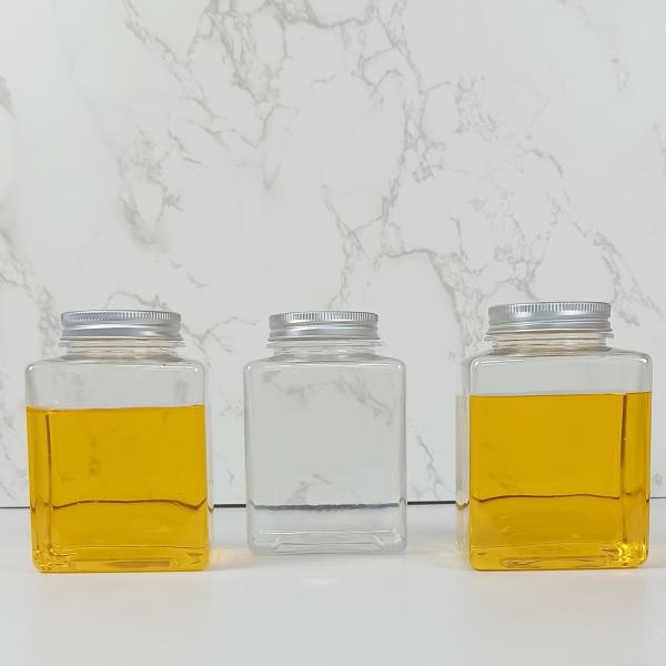 Buy 500ml PET Clear Plastic Containers with Caps at wholesale prices